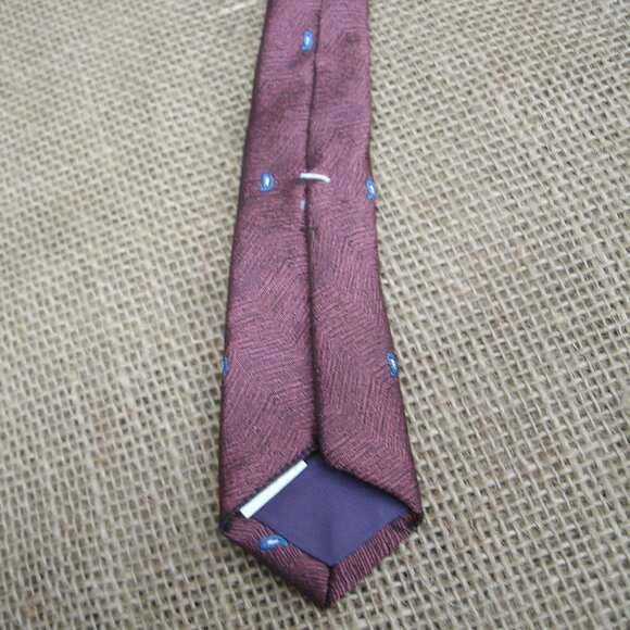 Vintage Jonathan Craig Tiny Paisley Pattern Tie - Picture 6 of 12